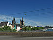 Kölner Dom zwischen Hohenzollernbrücke und St. Martin Foto 
