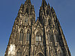 Westfassade des Kölner Doms Fotos