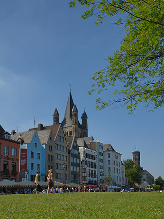 Foto Groß St Martin hinter Fischmarkt - Köln