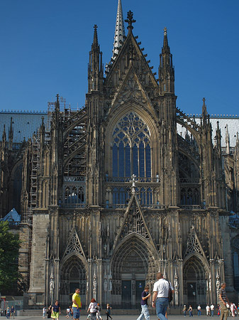 Dreikönigenportal am Kölner Dom Fotos