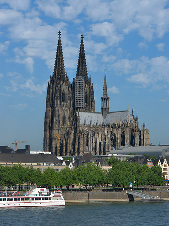 Foto Südostseite des Kölner Doms