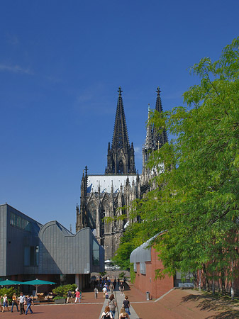 Weg zum Kölner Dom Foto 