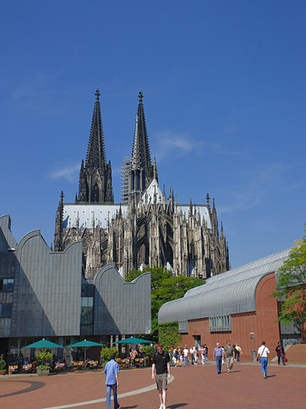 Weg zum Kölner Dom Foto 