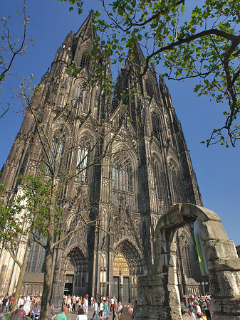 Westfassade des Kölner Doms