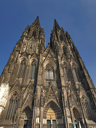 Foto Westfassade des Kölner Doms - Köln