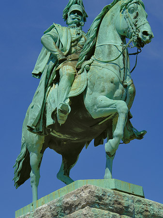 Foto Reiterstatue - Köln