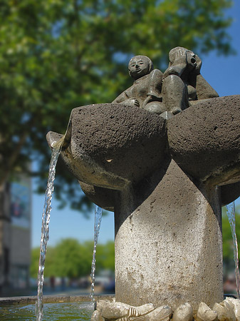 Pütz im Rheingarten Foto 