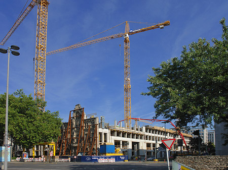 Foto Baustelle auf der Kreuzung Komödienstraße Tunisstraße - Köln