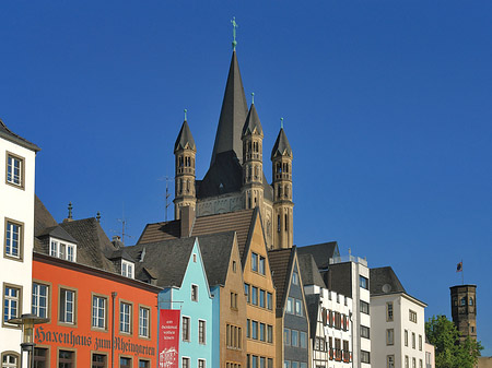 Fotos Groß St Martin hinter Fischmarkt