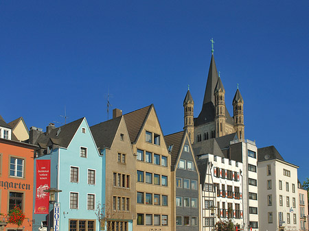 Groß St Martin hinter Fischmarkt