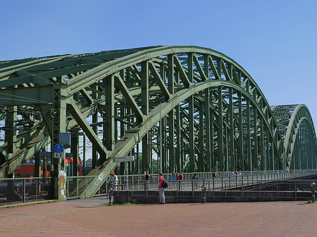 Foto Hohenzollernbrücke - Köln