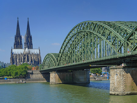 Fotos Hohenzollernbrücke am Kölner Dom | Köln