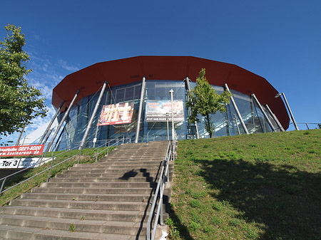 Foto Kölnarena auf der Treppe - Köln