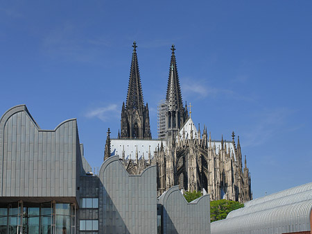 Dächer vor dem Kölner Dom Foto 