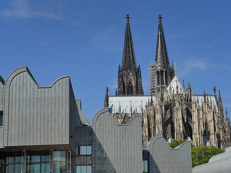 Dächer vor dem Kölner Dom Foto 