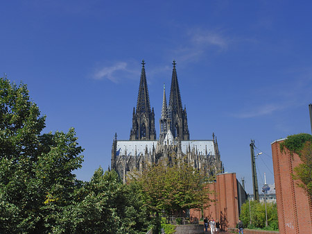 Weg zum Kölner Dom