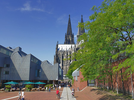 Weg zum Kölner Dom