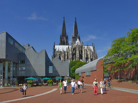 Fotos Weg zum Kölner Dom