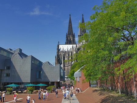 Foto Weg zum Kölner Dom