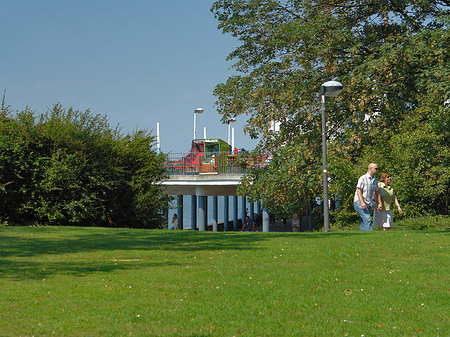 Foto Terrasse am Rheinpark