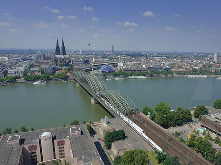 Hohenzollernbrücke und Kölner Dom Fotos